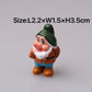 8pcs snow white and dwarf fairy garden figurines cake decorations