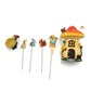 6pcs Fairy Garden Kit fairy with house