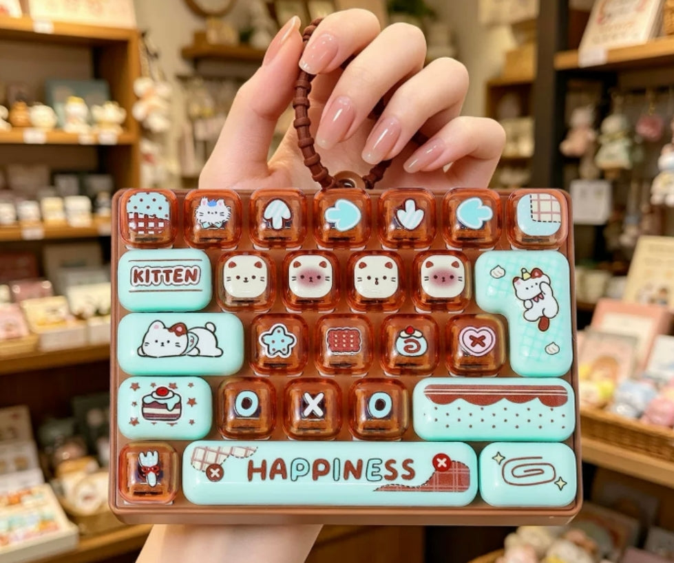 26-Key Cute Keyboard Fidget Toy