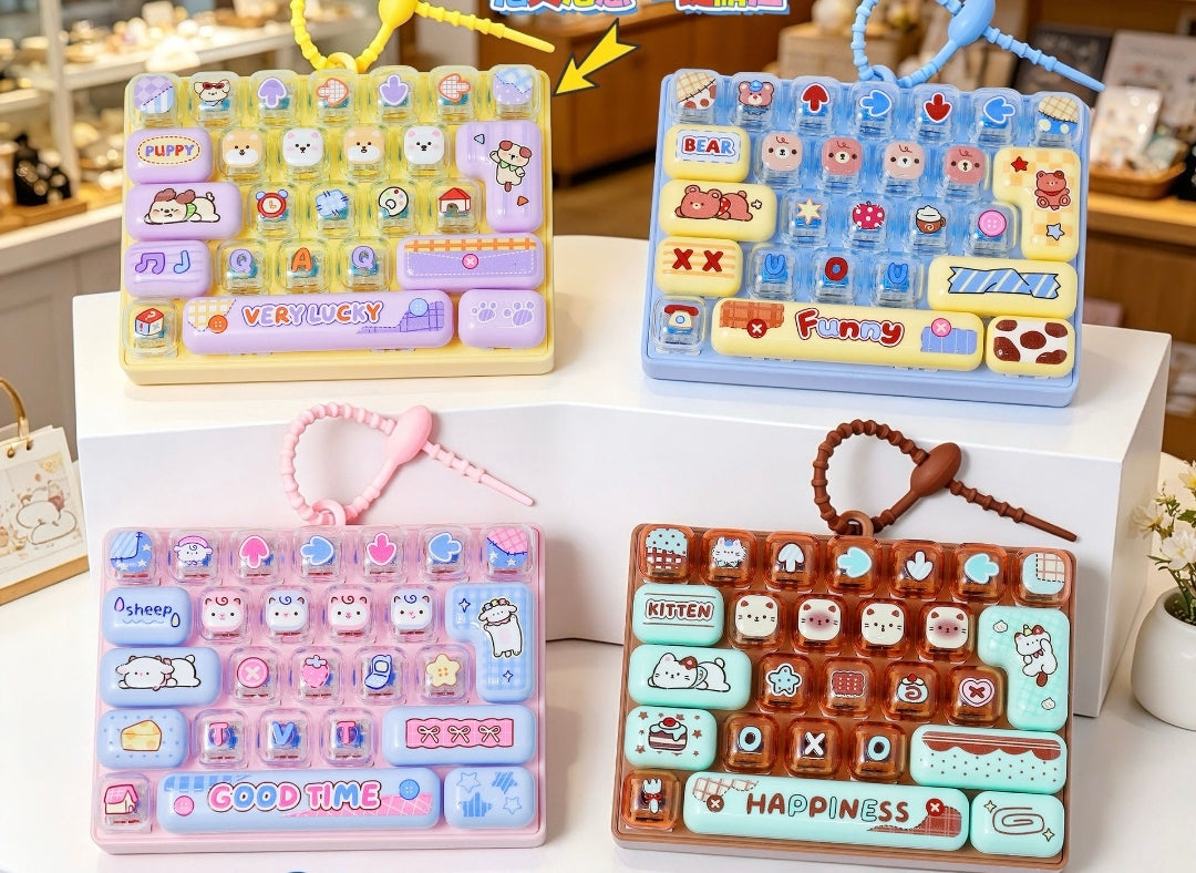 26-Key Cute Keyboard Fidget Toy