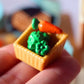 Fairy Garden Accessories 4pcs Veggies in the Basket