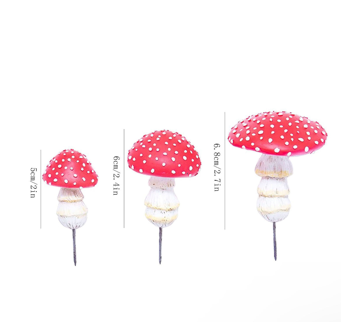 Fairy Garden Accessories Mushroom Glow in the dark