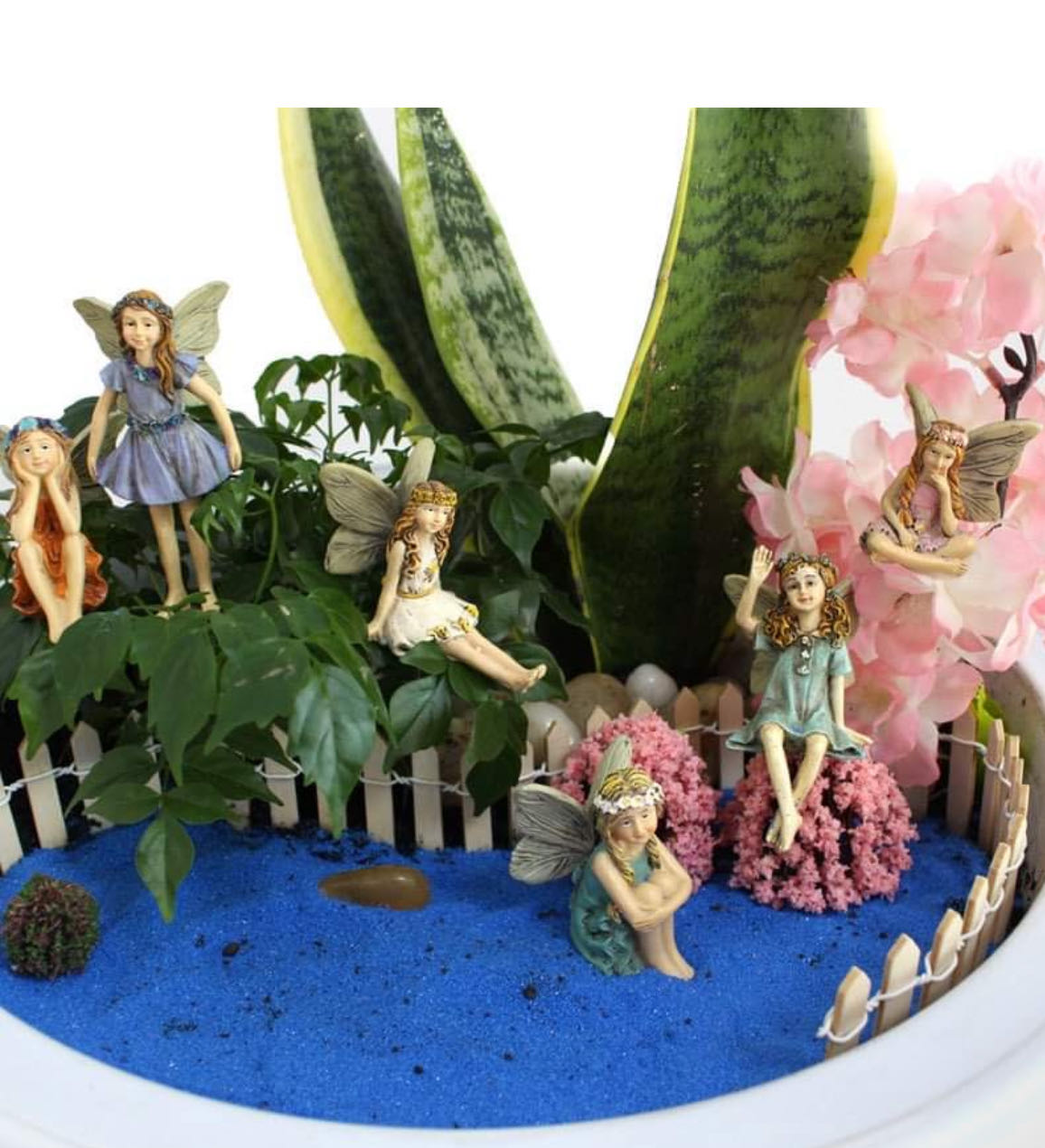 6PCS Fairies Kit Fairy Garden Figurines