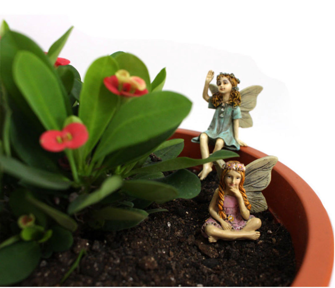 6PCS Fairies Kit Fairy Garden Figurines