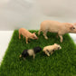 Fairy Garden Accessories Farm Animals Pig