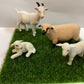 Fairy Garden Accessories Farm Animals Goats Sheep