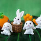 7pcs Fairy Garden Rabbits Kit Bunny Fairy Garden Accessories