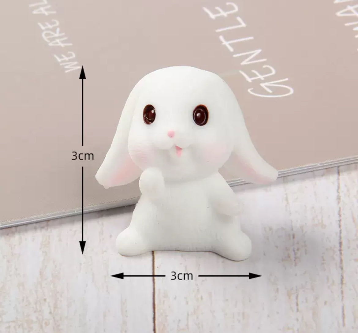 7pcs Fairy Garden Rabbits Kit Bunny Fairy Garden Accessories