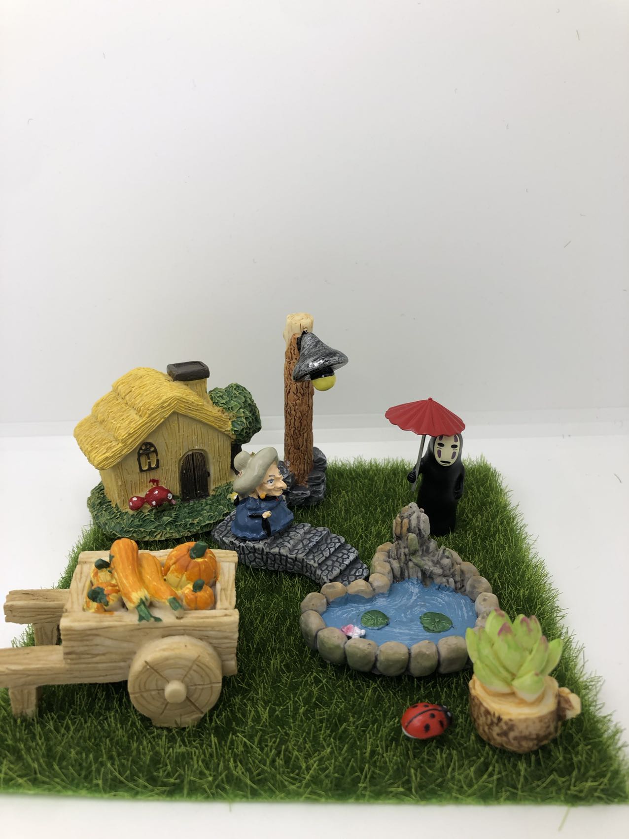 Halloween set fairy garden kit