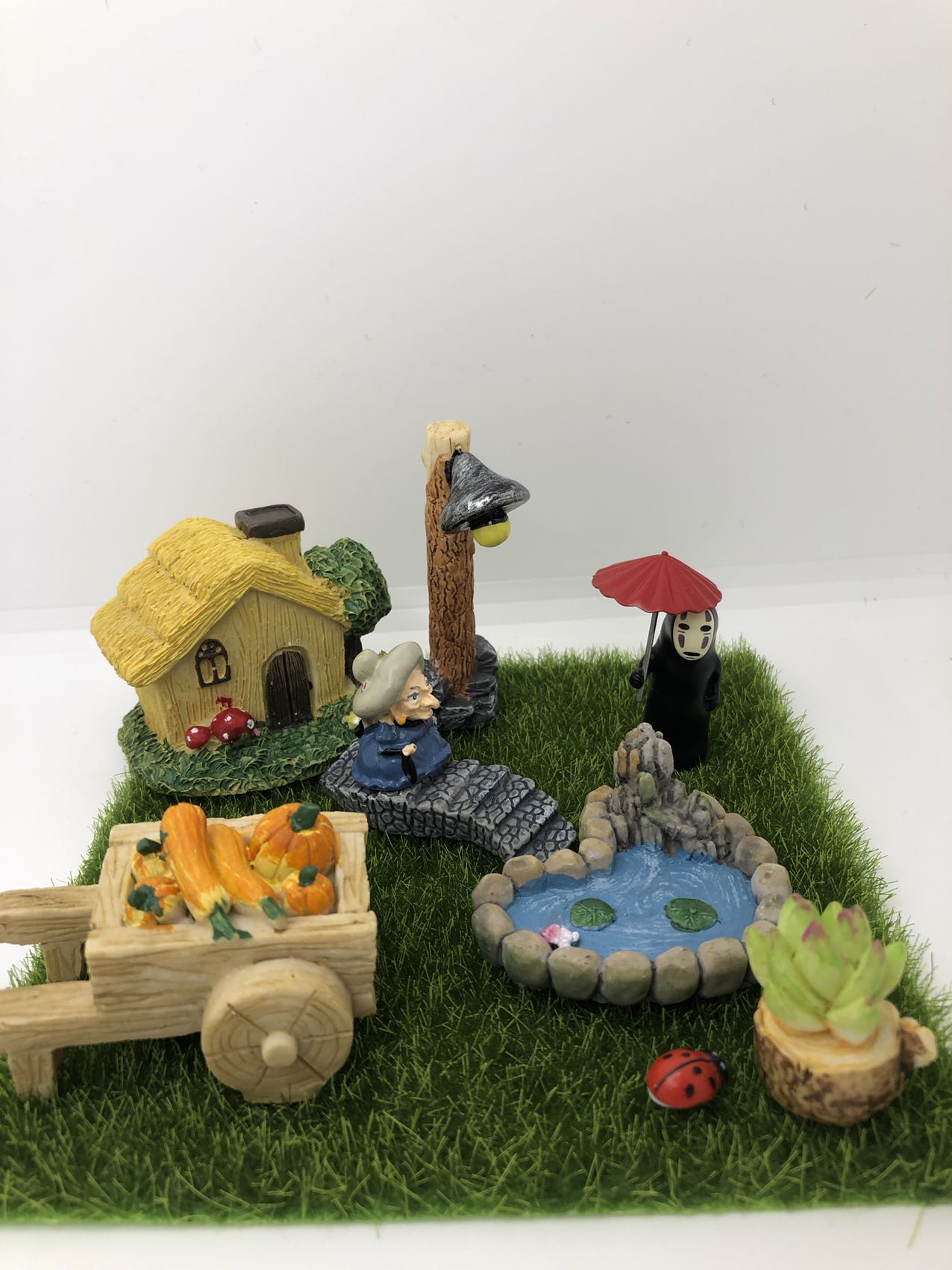 Halloween set fairy garden kit