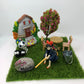 Halloween set fairy garden kit witch