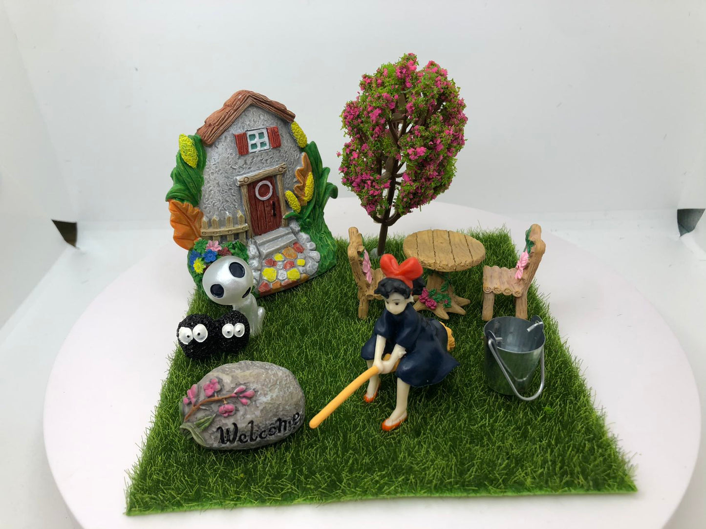 Halloween set fairy garden kit witch