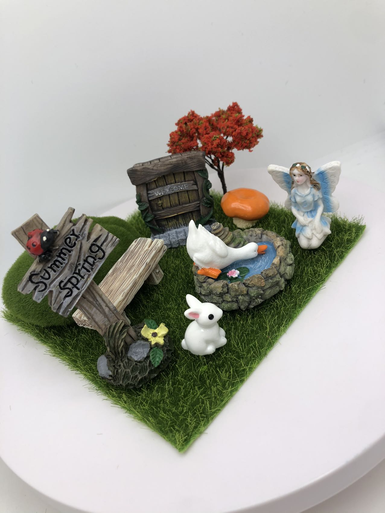 Halloween set fairy garden kit