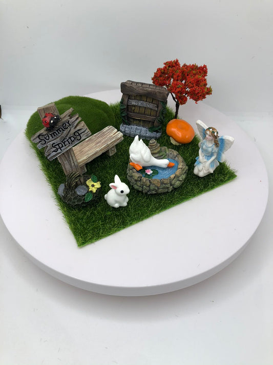 Halloween set fairy garden kit