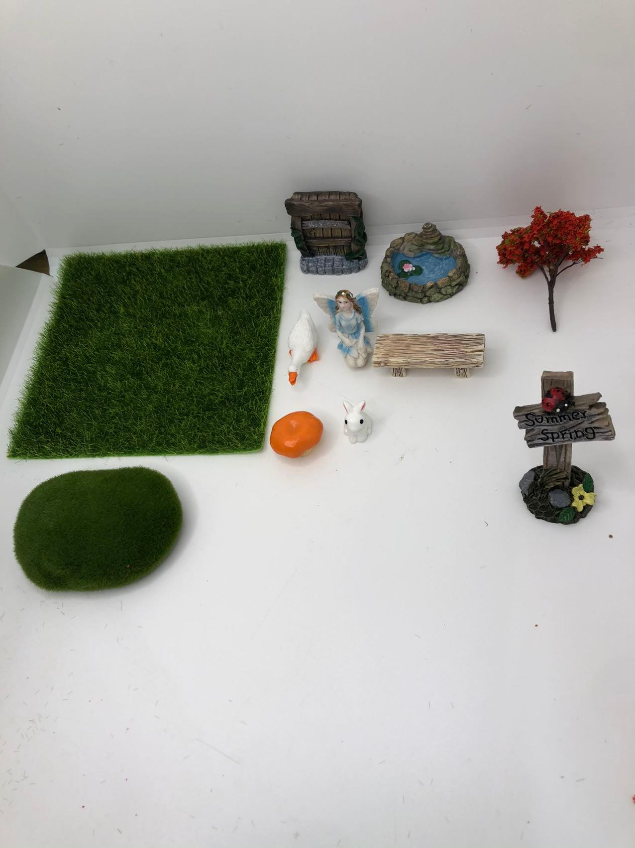 Halloween set fairy garden kit