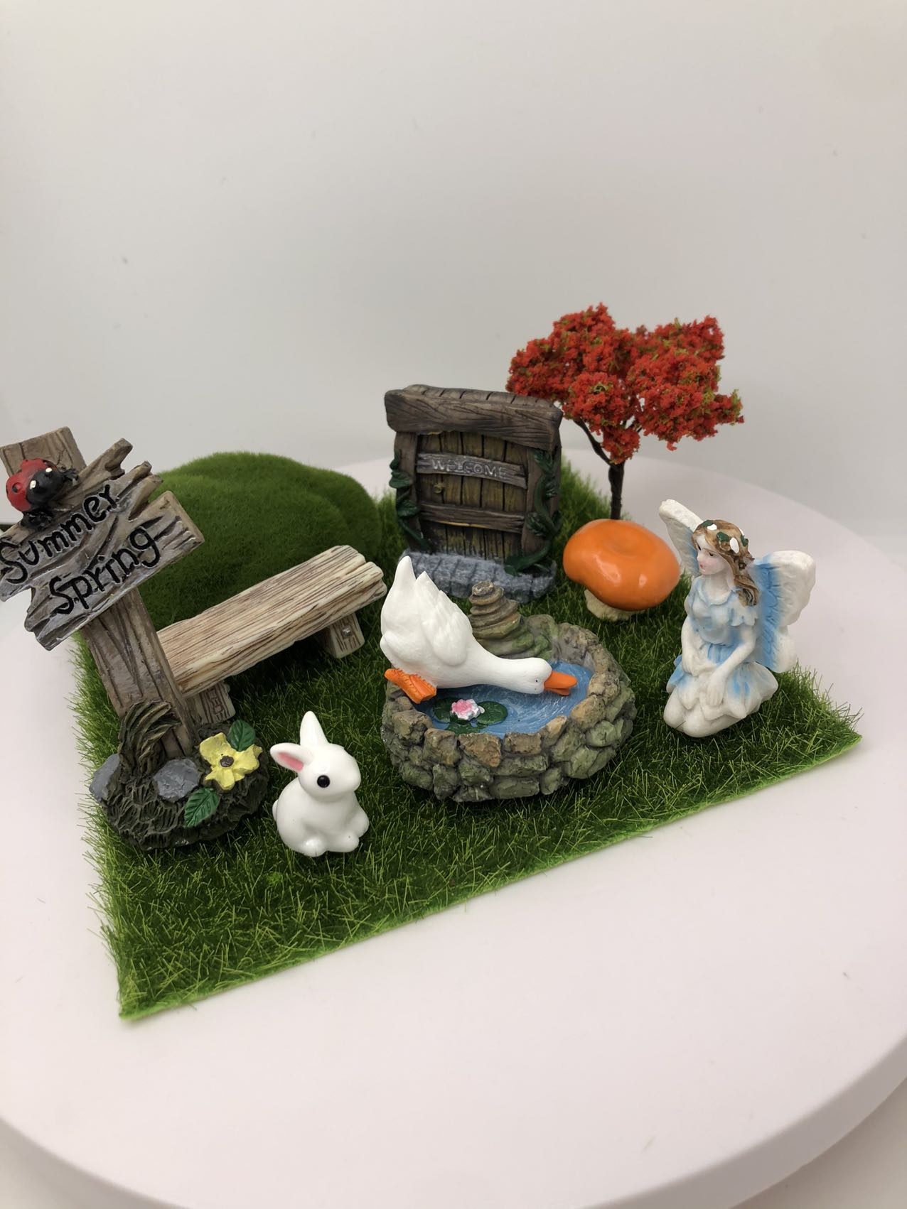 Halloween set fairy garden kit