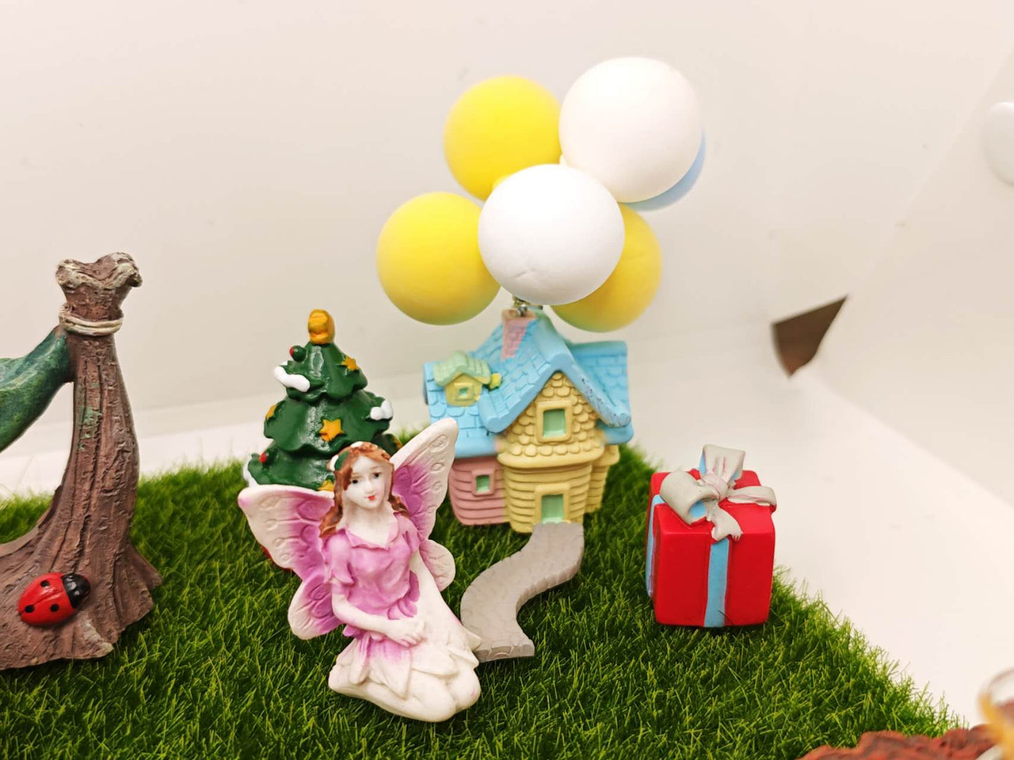 37PCs Christmas Gift Fairy Garden Kits Sets Fairy Garden Accessories