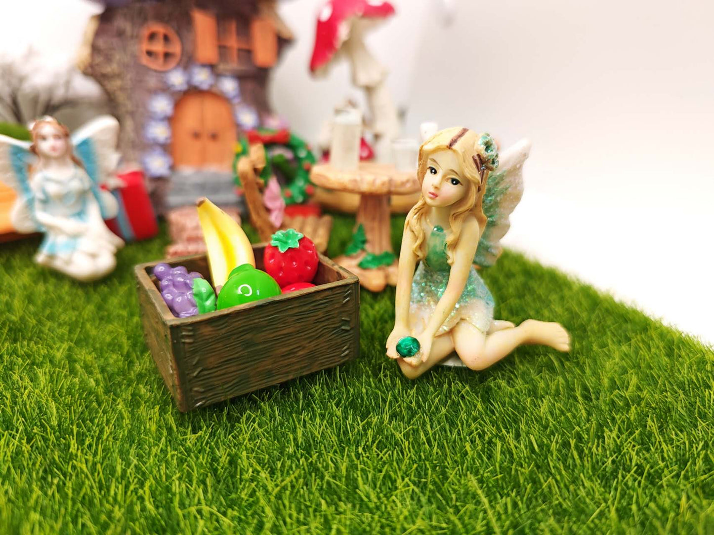 40PCs Christmas Gift Fairy Garden Kits Sets Fairy Garden Accessories