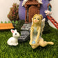 14Pcs Fairy Garden Accessories Kit Solar light fairy house Outdoor Home Decor