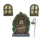 10Pcs Fairy Garden Accessories Kit Glow in the Dark Door Windows Outdoor Decor