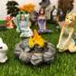 21Pcs Fairy Garden Accessories Kit Figurines Outdoor Home Decoration