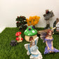 21Pcs Fairy Garden Accessories Kit Figurines Outdoor Home Decoration