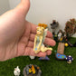 21Pcs Fairy Garden Accessories Kit Figurines Outdoor Home Decoration