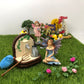 16Pcs Fairy Garden Accessories Kit Fairy Garden Home Outdoor Decoration