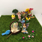 16Pcs Fairy Garden Accessories Kit Fairy Garden Home Outdoor Decoration