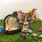 16Pcs Fairy Garden Accessories Kit Fairy Garden Home Outdoor Decoration