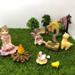 16Pcs Fairy Garden Accessories Kit Fairy Garden Decoration Home Outdoor Decor