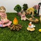 16Pcs Fairy Garden Accessories Kit Fairy Garden Decoration Home Outdoor Decor