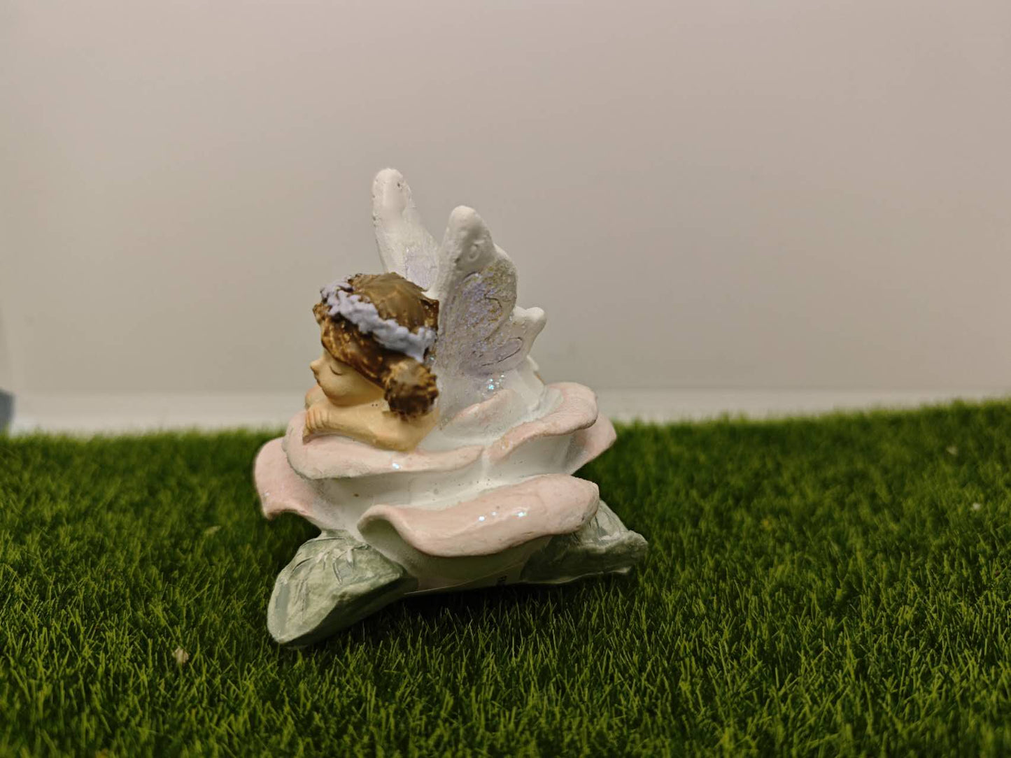 Fairy Garden-Fairies sleeping on flowers fairy garden figurines Home Outdoor Decor