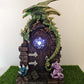 Fairy Door with Dragon Home Decoration