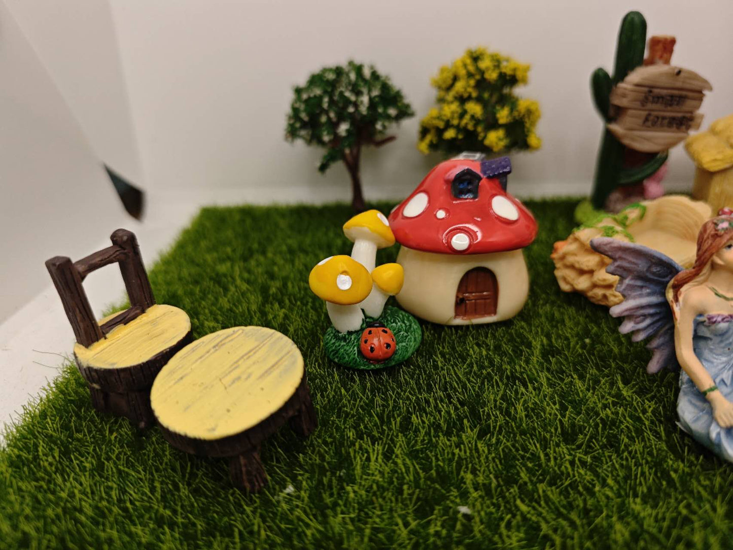 25Pcs Fairy Garden Accessories Kit Fairy Garden Decoration