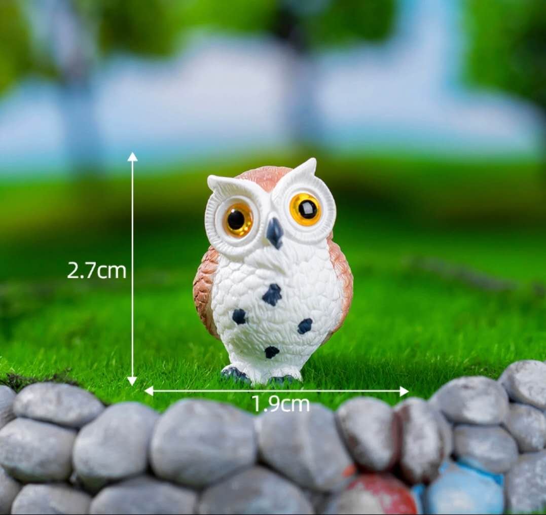 Fairy Garden Accessories Fairy Garden Animals Owls