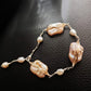 Baroque Pearl Bracelet: A Dream Woven in Gold