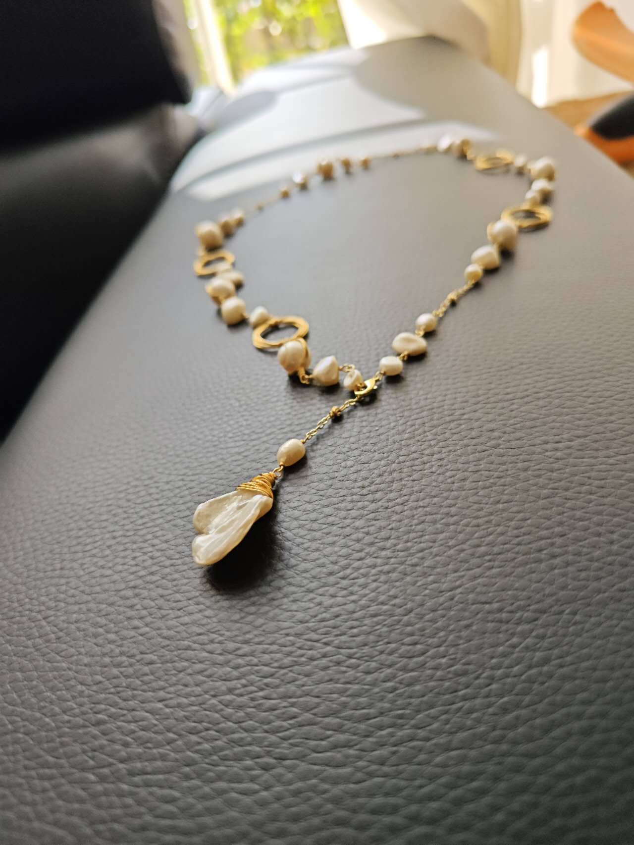 Baroque Pearl Chain: A Statement of Timeless Elegance