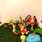 Fairy Garden Kit – 26PCS Miniature Set with Fairy Door, Mushroom, Trees, Fairies