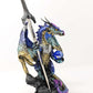Fantasy Dragon with Sword Dragon Figure Statue Home Office Decor indoor outdoor