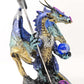Fantasy Dragon with Sword Dragon Figure Statue Home Office Decor indoor outdoor