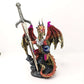 Fantasy Dragon with Sword Dragon Figure Statue Home Office Decor indoor outdoor