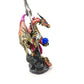Fantasy Dragon with Sword Dragon Figure Statue Home Office Decor indoor outdoor