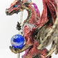 Fantasy Dragon with Sword Dragon Figure Statue Home Office Decor indoor outdoor