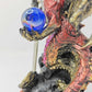 Fantasy Dragon with Sword Dragon Figure Statue Home Office Decor indoor outdoor