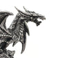 Gothic Stone Dragon Statue Medieval Ruins Fantasy Figurine Indoor Outdoor Decor