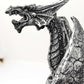 Gothic Stone Dragon Statue Medieval Ruins Fantasy Figurine Indoor Outdoor Decor
