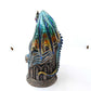 Dragon with Crystal Ball Dragon Figurine Gothic Fantasy Sculpture Home Decor