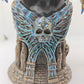 Dragon with Crystal Ball Dragon Figurine Gothic Fantasy Sculpture Home Decor