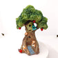 Miniature Resin Treehouse Figurine – Fairy Garden Decoration